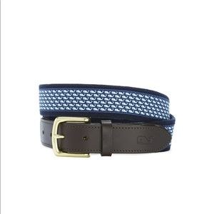 Vineyard Vines Canvas Club Belt Men’s 34